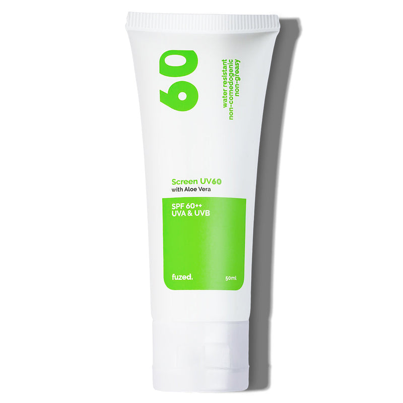 Fused Screen UV60 SPF 60 sunscreen for oily skin in Pakistan