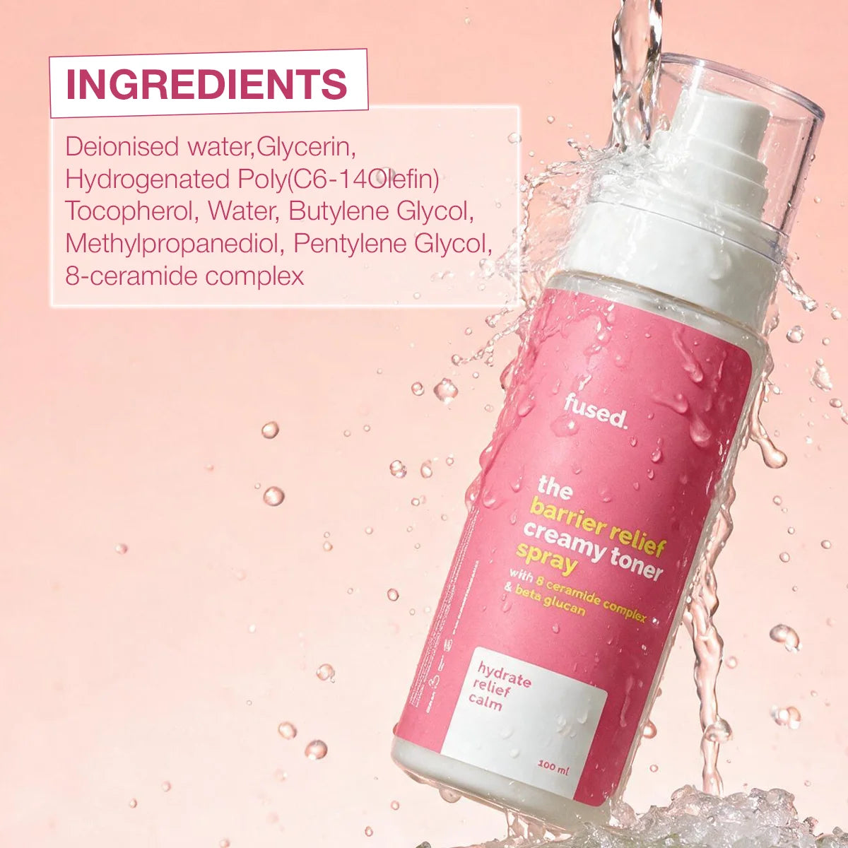 The Barrier Relief Creamy Toner Spray w/ Beta Glucan
