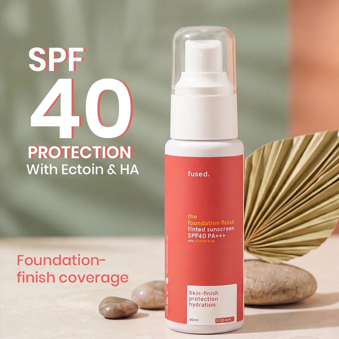 Foundation Finish Tinted Sunscreen SPF 40 PA+++ w/ Ectoin & HA