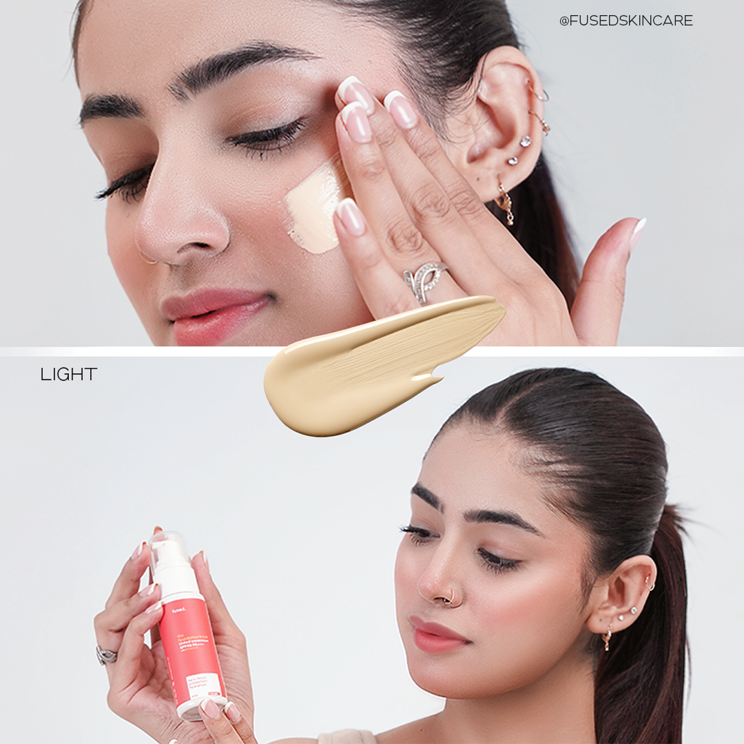 Foundation Finish Tinted Sunscreen SPF 40 PA+++ w/ Ectoin & HA - Fuzed Skincare