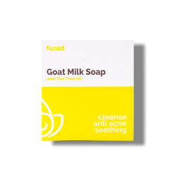 Goat Milk Soap with Tea Tree Oil - Fuzed Skincare