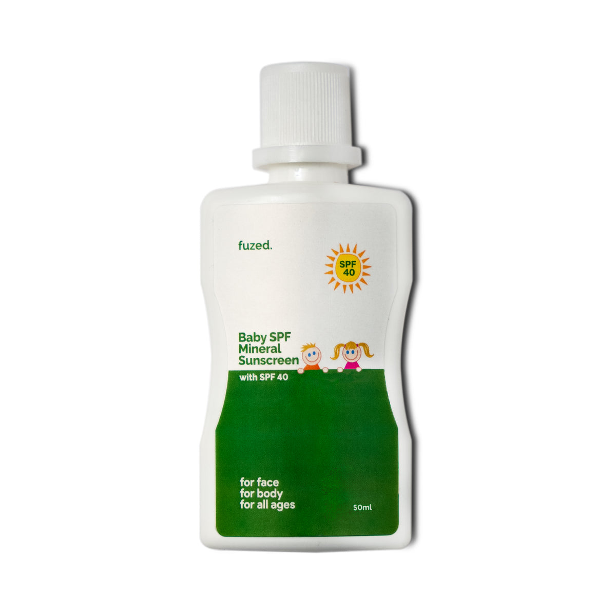 Baby SPF40 Sunscreen (Mineral Formula) - Fuzed Skincare