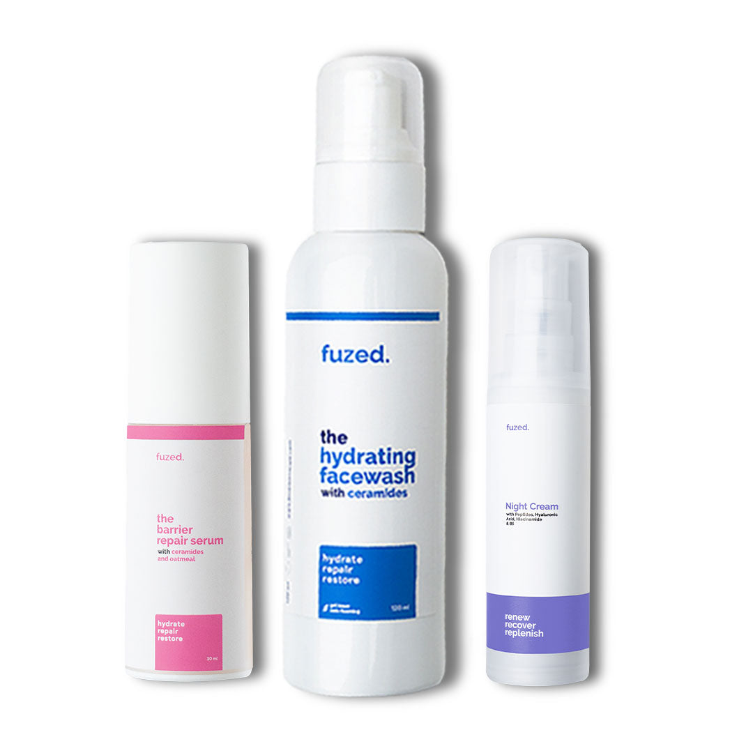 Mega Barrier Repair Bundle - Fuzed Skincare