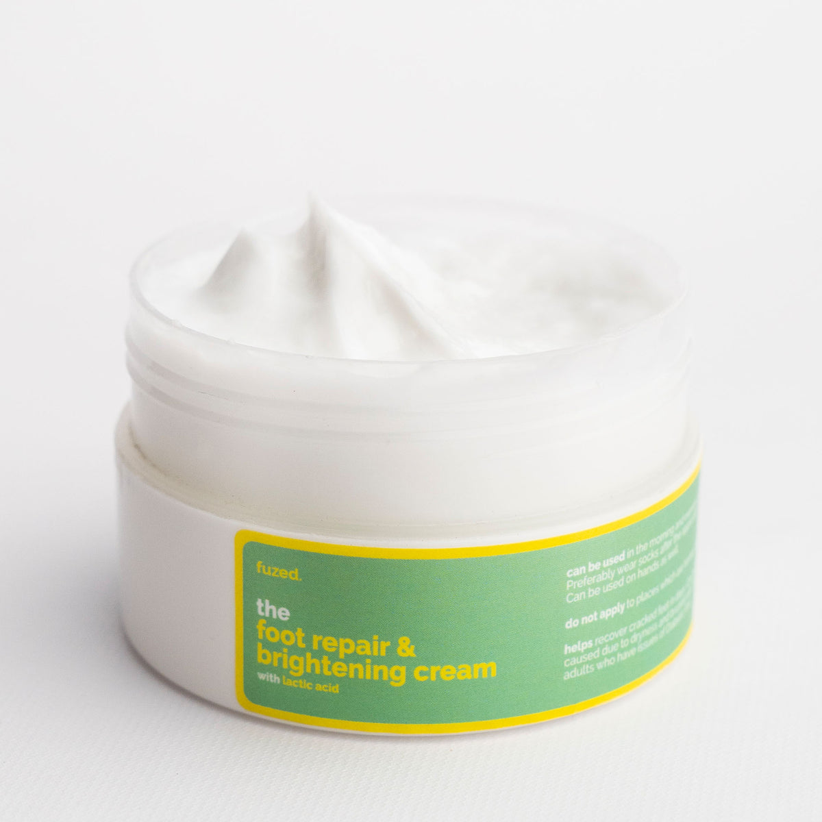 The Foot Repair & Brightening Cream with Lactic Acid - Fuzed Skincare