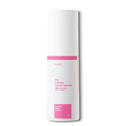 Fused Barrier Repair Serum with ceramides and oatmeal for hydrating and repairing the skin barrier.