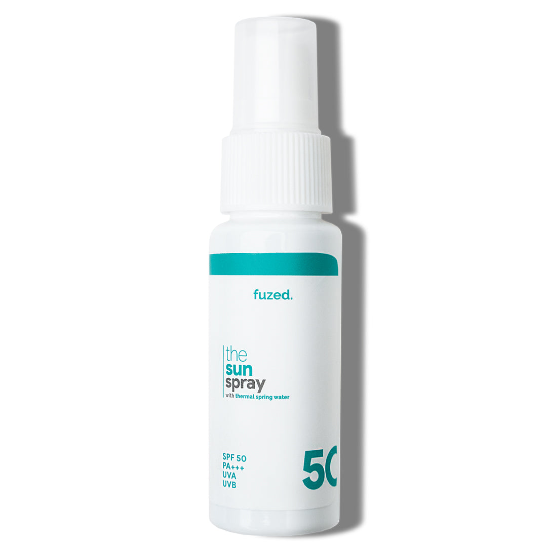 Sunscreen Spray with Thermal Spring Water (SPF 50) - Fuzed Skincare